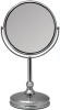 Фото Зеркало Weisen HIC-1059B Silver, настольное, 5X-увеличение, h 17 см. (Зеркала настольные)