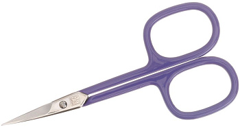 Ножницы маникюрные для кутикулы Dewal Beauty 333, фиолетовый, 9 см