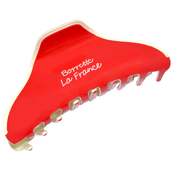 Заколка-краб для волос Weisen WSRJ-885 Красный, средний, 11см, 1 шт.