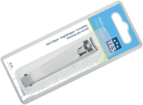 Фото Книпсер для ногтей YES 96650 с пилкой, 8 см (Книпсеры для ногтей)