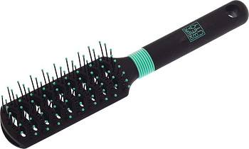 Щётка Dewal Beauty DBBZ2 продувная "Бирюза" 9 рядов, нейлоновый штифт