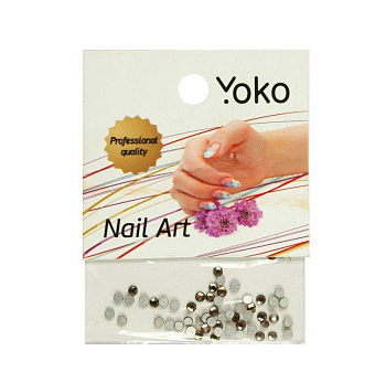 Стразы для дизайна ногтей Yoko Y STR 10, стекло