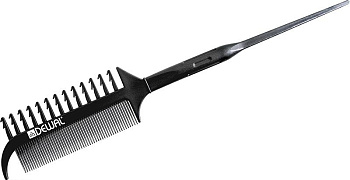 Расчёска для мелирования Dewal CO-213 с пластиковым хвостиком, 25 см