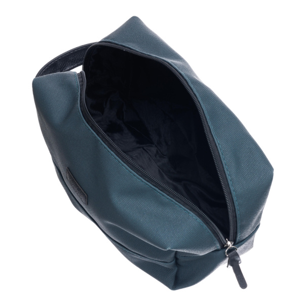 Фото Косметичка Dewal Beauty BG-334 Стиль, серо-зеленый, 25х11,5х13,5см (Косметички)