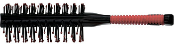 Расчёска щётка Dewal DW9532B-RED туннельная двухсторонняя