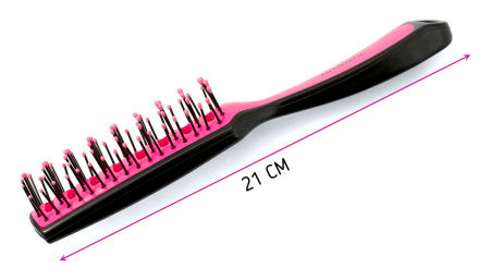Фото Расческа продувная Weisen WS-7084 Light pink, ярко-розовая (Расчёски и щётки)
