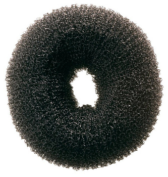 Валик для прически сетка Dewal HO-5116 Black, черный