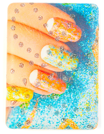 Фото Зеркало компактное Weisen WSPK-133-5 Маникюр, прямоугольное, 8,5х6 см (Зеркала карманные)