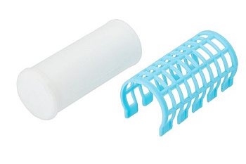 Термобигуди harizma h10981-28 с зажимами 28 мм, 5 шт.