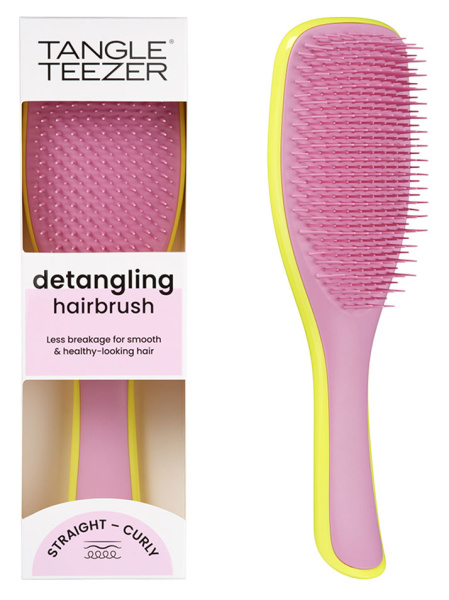 Фото Расческа Tangle Teezer The Ultimate (Wet) Detangler Hyper Yellow Rosebud 2334 (Расчёски и щётки)