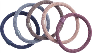 Резинки для волос Weisen WSKG-193D цветные, 5 шт.