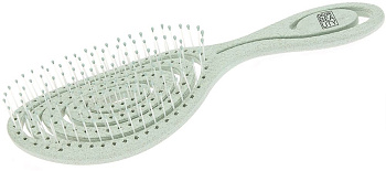 Щётка Dewal Beauty DBEF2-Mint продувная Eco-Friendly форма улитка, с нейлоновым штифтом