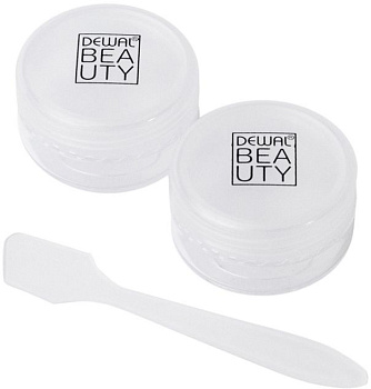 Дорожный набор баночек для путешествий Dewal Beauty DBTS2C, 2 предмета