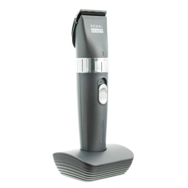Фото Машинка для стрижки волос HC9009 DEWAL BEAUTY Easy, графитовая, 0,8 - 2,0 мм, 4 насадки (Машинки для стрижки волос и бороды)