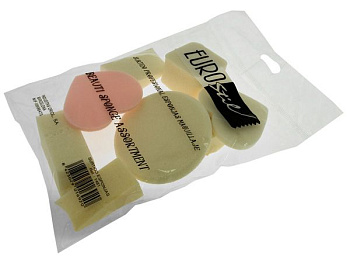 Губки для макияжа Eurostil 01481, 8 шт.