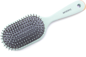 Расческа массажная Weisen RR-5821-3 Mint, с пластиковыми штифтами, мятная