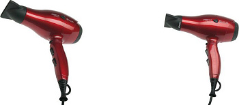 Фен DEWAL Profile Compact 03-119 Red красный 2000 Вт, 2 насадки