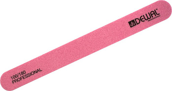 Пилка Dewal 9101509 NEON для искусственных ногтей 100/180, 18 см