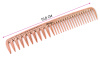 Фото Гребень для окрашивания Weisen CB121-GOLD комбинированный, 19,8 см, красное золото (Гребни)