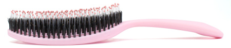 Фото Расческа Weisen WS-2022E Pink продувная, комбинированная щетина, пудровая (Расчёски и щётки)