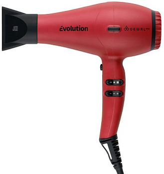 Фен Dewal PRO 03-9010 Red EVOLUTION 2300Вт, 2 насадки