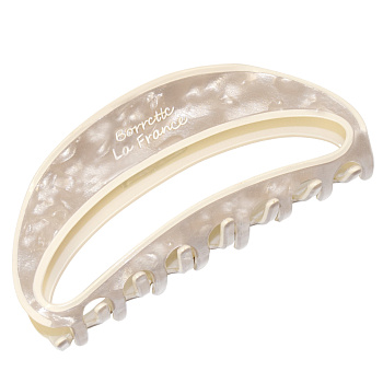 Заколка-краб для волос Weisen WSRJ-893 Серый перламутр, 1 шт.