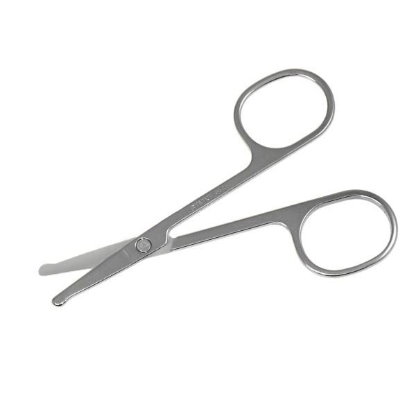 Фото Ножницы безопасные Weisen WSK-725 прямые, блестящие, 9 см (Ножницы безопасные)