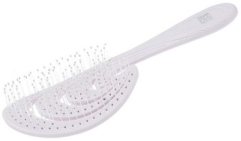 Щетка продувная Dewal Beauty Ocean wave DBEF8-1LightBlue с нейлоновым штифтом