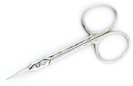 Фото Ножницы маникюрные для кутикулы Solingen GD 41 никель (Ножницы маникюрные)