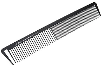 Расчёска для стрижки harizma h10657 карбоновая, 21,5 см