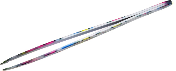 Фото Пинцет для бровей Weisen RRK-985 прямой, разноцветный, 9,5 см (Пинцеты для бровей)