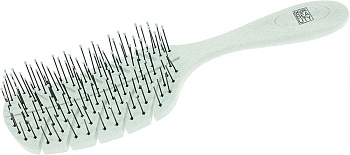 Щётка Dewal Beauty DBEF1-Mint продувная Eco-Friendly форма листик, с нейлоновым штифтом