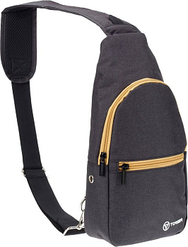 Рюкзак на одно плечо TORBER T062-BEI, 33 х 17 х 6 см