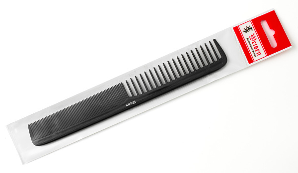 Фото Гребень Weisen CB9124 комбинированный универсальный, карбоновый, 20,8 см, черный (Гребни)