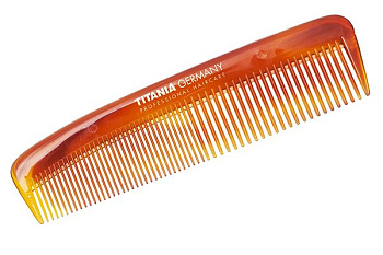 Гребень Titania 1810/8 карманный комбинированный