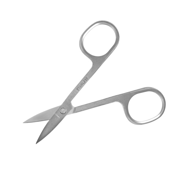 Фото Ножницы для ногтей Weisen WSK-724 изогнутые, матовые, 9 см (Ножницы маникюрные)