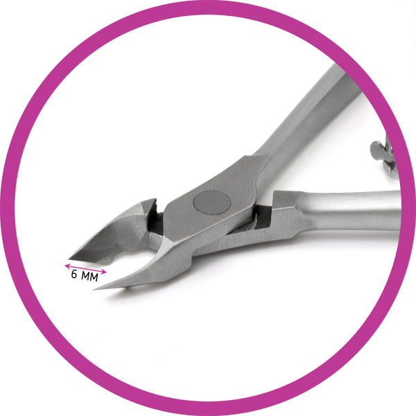 Фото Кусачки для кутикулы Weisen NGHD-005A, 6 мм (Маникюрные кусачки)