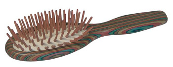 Щётка массажная Titania 1681 деревянная малая