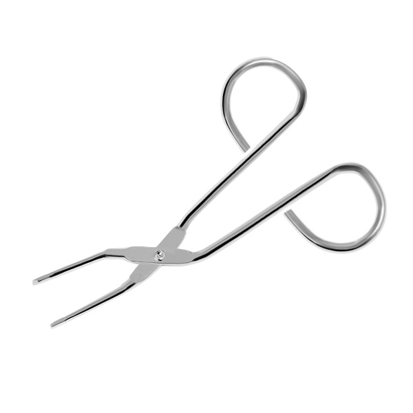 Фото Пинцет-ножницы для бровей Weisen WSK-990, прямой, глянцевый, 8,4 см (Пинцеты для бровей)