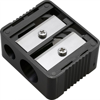 Точилка для косметических карандашей Weisen KPS-573 двойная