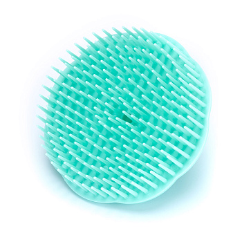 Щетка для мытья головы Dewal Beauty HS93039 массажная, мятный, d8,2 см