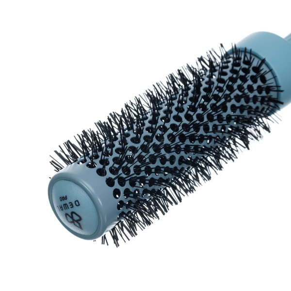 Фото Термобрашинг DEWAL ICEBERG BRI33, с керамическим покрытием, с нейлоновой щетиной, голубой, d33х45мм (Брашинги)