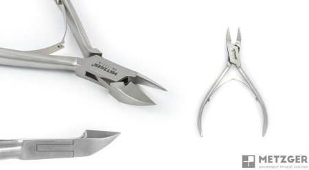 Фото Кусачки для кутикулы Metzger PN-777-D-(15mm)-LJ, универсальные (Маникюрные кусачки)