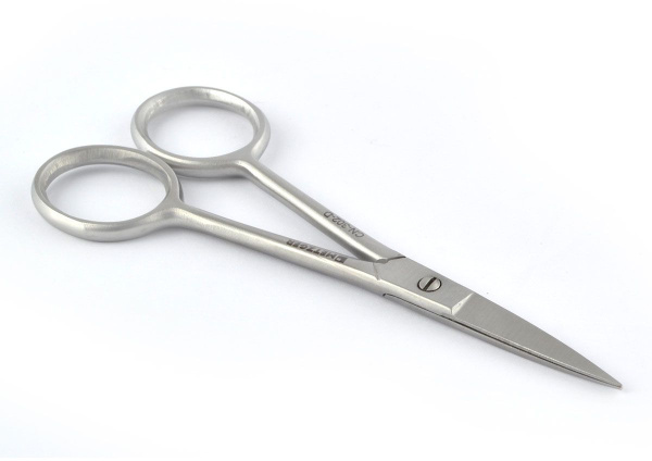 Фото Ножницы для усов и бороды Metzger CN-302-D(ST), матовые (Ножницы парикмахерские)