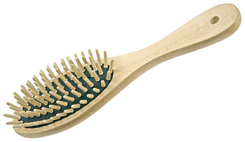 Щётка массажная Titania 2821 деревянная большая