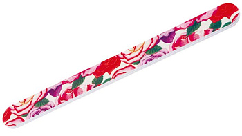 Пилка для ногтей Dewal Beauty 9102747 с рисунком 180/180 грит, 18 см