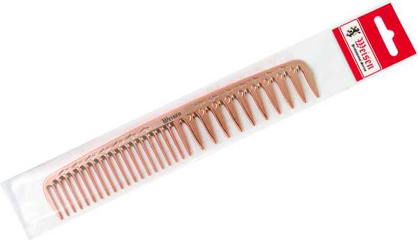 Фото Гребень для окрашивания Weisen CB121-GOLD комбинированный, 19,8 см, красное золото (Гребни)