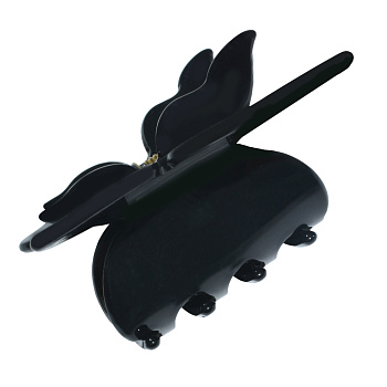 Заколка-краб для волос Weisen WSRJ-843 Черный, серия Бабочка, 1 шт.