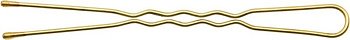 Шпильки Dewal Beauty H-60Gold волна 66 мм, 24 шт.