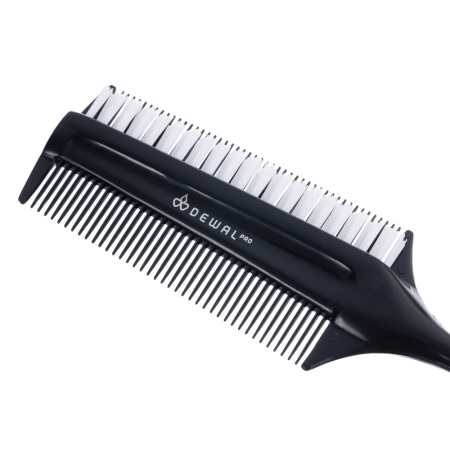 Фото Гребень для начёса Dewal CO-1159 с пластиковым хвостиком (Гребни)